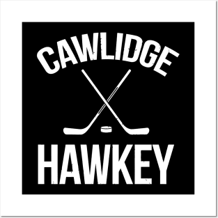 Cawlidge Hawkey Puck Stick Skating Rink Posters and Art